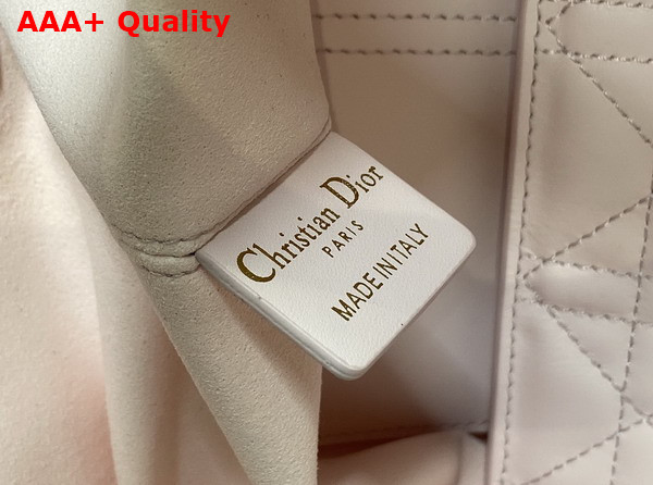 Dior Medium Dior Toujours Bag in Powder Pink Macrocannage Calfskin Replica