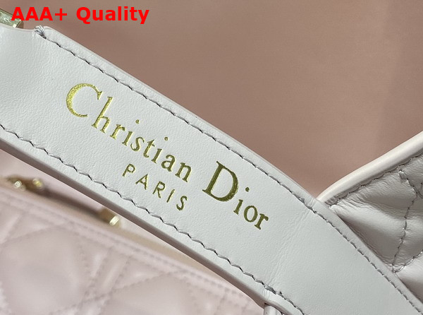 Dior Medium Dior Toujours Bag in Powder Pink Macrocannage Calfskin Replica