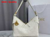 Dior Medium Dior Voyage Bag in Latte Flat Macrocannage Grained Calfskin Replica
