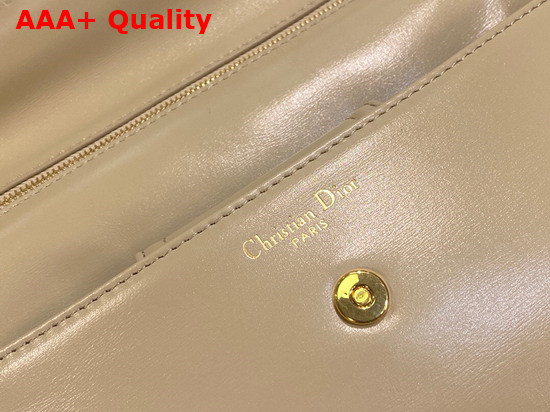 Dior Medium Diordouble Bag Beige Smooth Calfskin Replica
