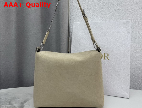 Dior Medium Diorly Bag Sabbia Suede Calfskin Replica