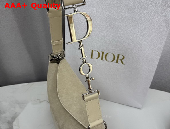 Dior Medium Diorly Bag Sabbia Suede Calfskin Replica