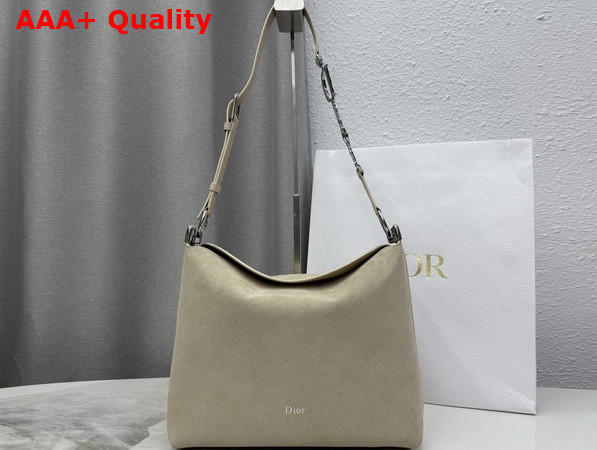 Dior Medium Diorly Bag Sabbia Suede Calfskin Replica