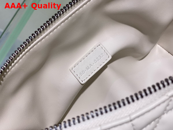 Dior Medium Diortravel Nomad Pouch Latte Macrocannage Calfskin Replica