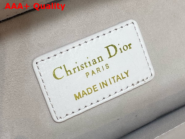 Dior Medium Lady D Joy Bag in Pale Pink Cannage Lambskin Replica
