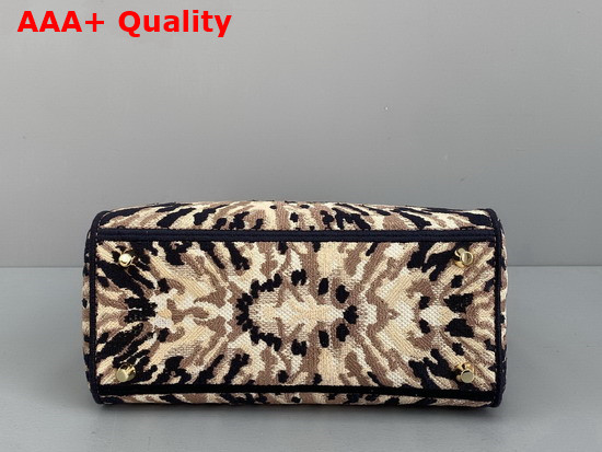 Dior Medium Lady D Lite Bag Multicolor Tie and Dior Embroidery Replica