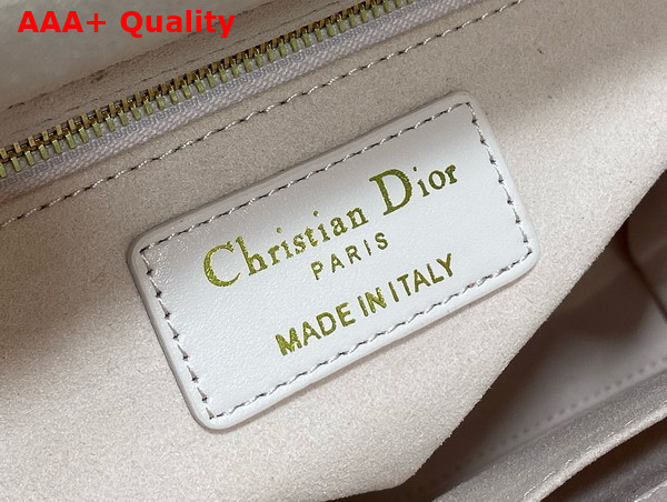 Dior Medium Lady Dior Bag in Pale Pink Cannage Lambskin Replica