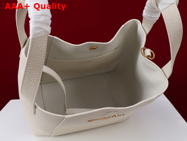 Dior Medium Signature Bucket Bag in Latte Grained Calfskin Replica