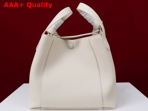 Dior Medium Signature Bucket Bag in Latte Grained Calfskin Replica