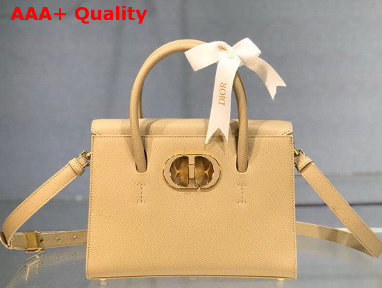 Dior Medium St Honore Tote Beige Grained Calfskin Replica