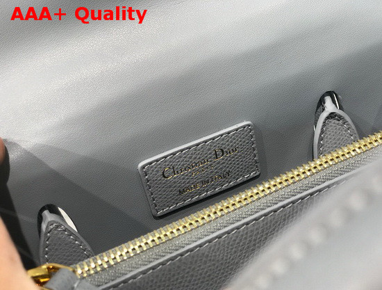 Dior Medium St Honore Tote Cloud Blue Grained Calfskin Replica