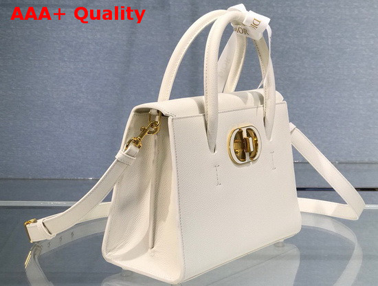 Dior Medium St Honore Tote Latte Grained Calfskin Replica