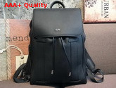 Dior Men Backpack Black Grained Calfskin Replica