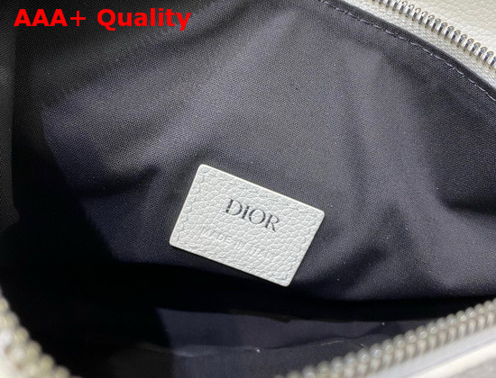 Dior Men Saddle Bag Beige Grained Calfskin Replica