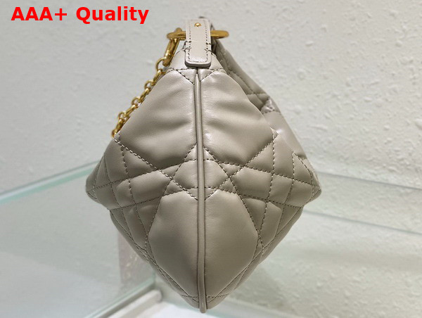 Dior Mini Dior Caro Tulip Bag Sage Green Quilted Macrocannage Calfskin Replica