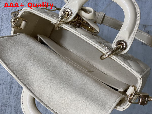 Dior Mini Lady D Joy Bag Trench Cannage Lambskin with Leather Bow Replica