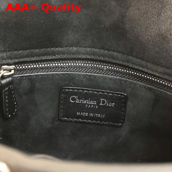 Dior Mini Lady Dior Bag in Black Studded Calfskin Replica