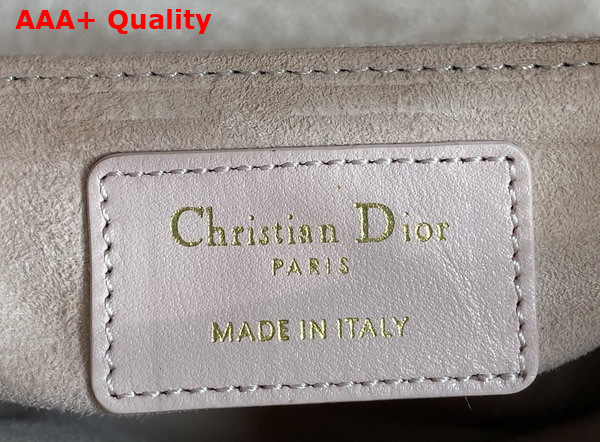 Dior Mini Lady Dior Bag with Chain Soupir Pink Cannage Lambskin Replica