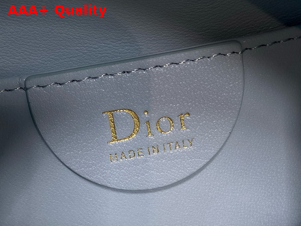 Dior Mini Toujours Hobo Bag in Ice Blue Cannage Lambskin Replica