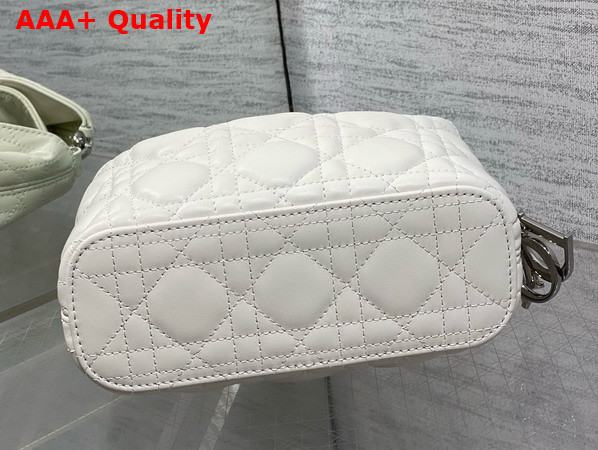 Dior Mini Toujours Hobo Bag in Latte Cannage Lambskin Replica
