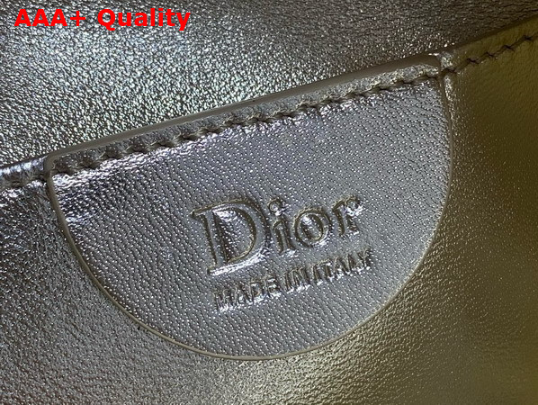Dior Mini Toujours Hobo Bag in Metallic Gold Cannage Lambskin Replica