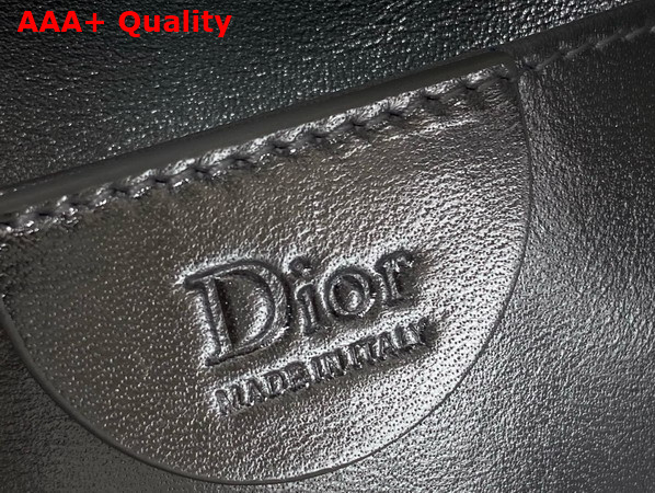 Dior Mini Toujours Hobo Bag in Metallic Silver Cannage Lambskin Replica