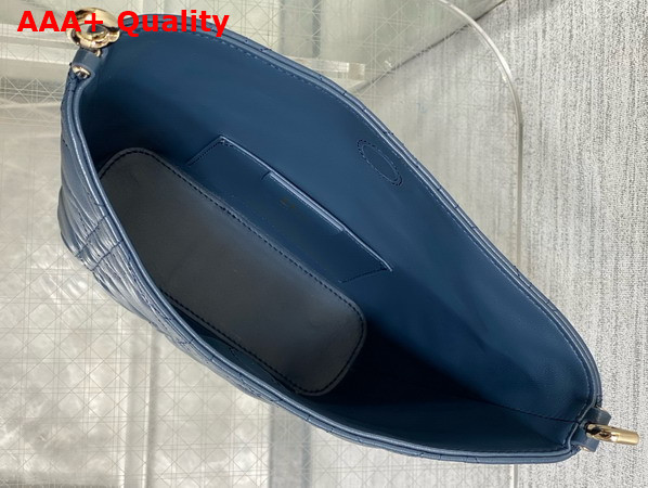 Dior Mini Toujours Hobo Bag in Navy Blue Cannage Lambskin Replica