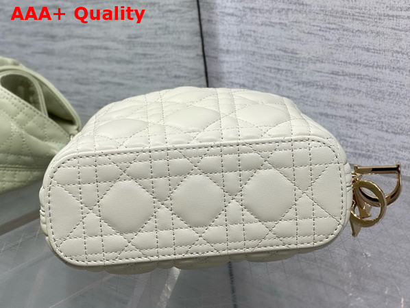 Dior Mini Toujours Hobo Bag in Pale Green Cannage Lambskin Replica