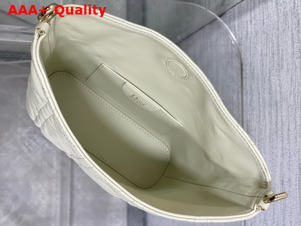 Dior Mini Toujours Hobo Bag in Pale Green Cannage Lambskin Replica