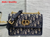 Dior Miss Caro Mini Bag in Blue Dior Oblique Jacquard Replica
