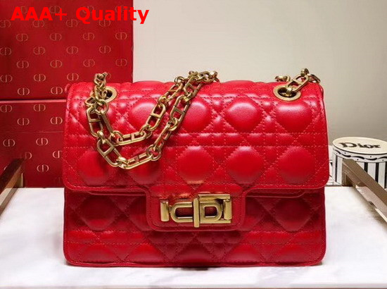 Dior Miss Dior Bag in Red Lambskin Replica
