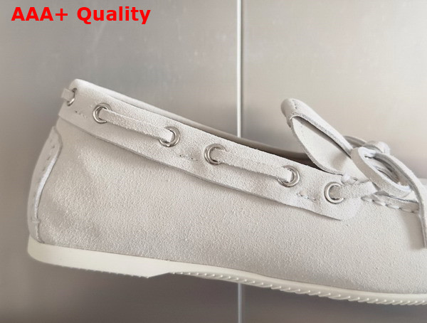 Dior Miss Dior Street Loafer in Latte Suede Calfskin Replica