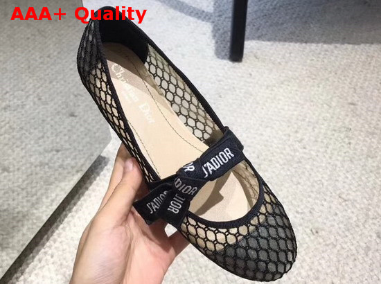 Dior Miss J Adior Mesh Ballet Pump Replica