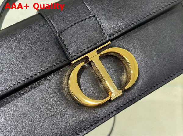 Dior Miss Montaigne Mini Bag in Black Smooth Calfskin Replica