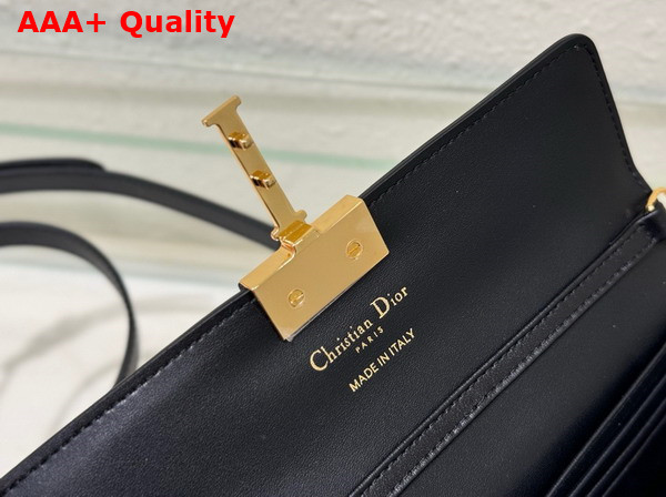 Dior Miss Montaigne Mini Bag in Black Smooth Calfskin Replica