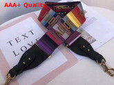 Dior Multi Coloured Canvas Shoulder Strap with J adior Signature Replica