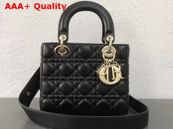 Dior My ABCDior Bag in Black Cannage Lambskin Replica