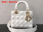 Dior My ABCDior Bag in Off White Cannage Lambskin Replica