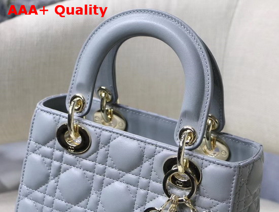 Dior My ABCDior Lambskin Bag in Gray Replica