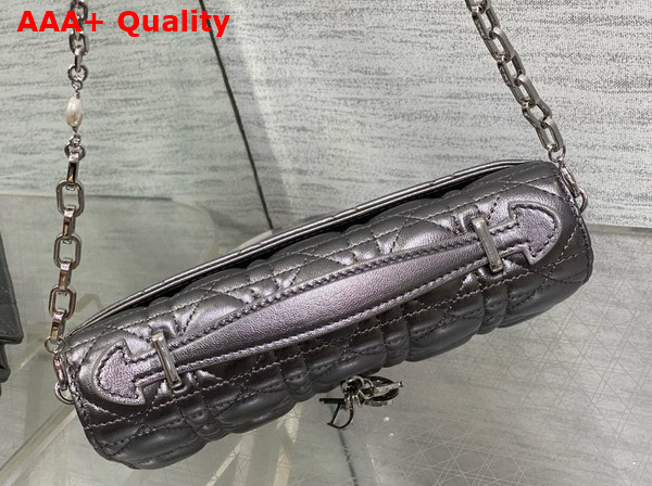 Dior My Dior Mini Bag Gun Metal Cannage Lambskin Replica