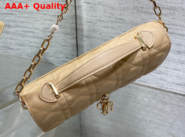 Dior My Dior Mini Bag in Beige Cannage Lambskin Replica