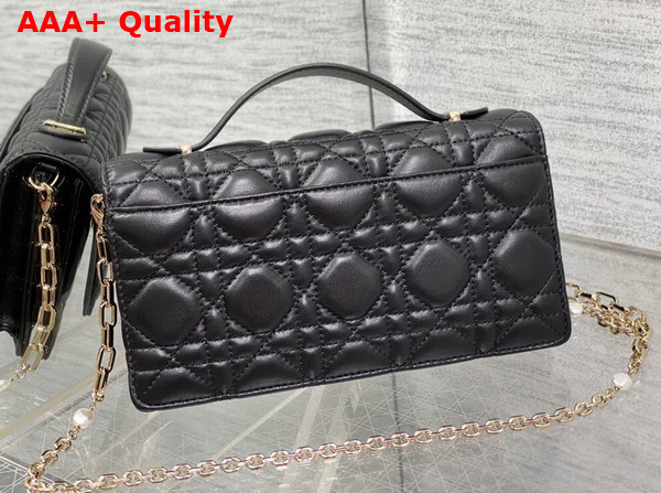 Dior My Dior Mini Bag in Black Cannage Lambskin Replica