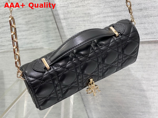 Dior My Dior Mini Bag in Black Cannage Lambskin Replica