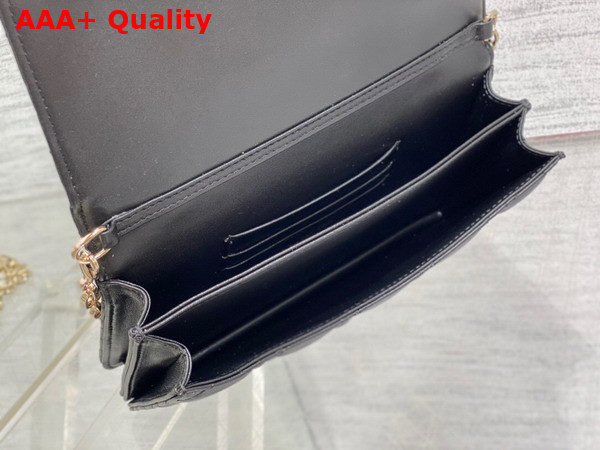 Dior My Dior Mini Bag in Black Cannage Lambskin Replica