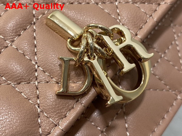 Dior My Dior Mini Bag in Blush Cannage Lambskin Replica