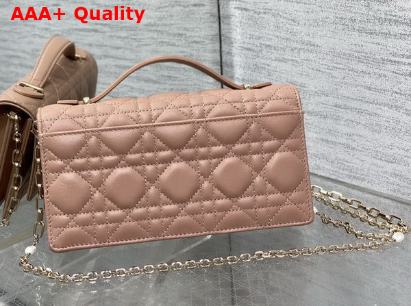 Dior My Dior Mini Bag in Blush Cannage Lambskin Replica