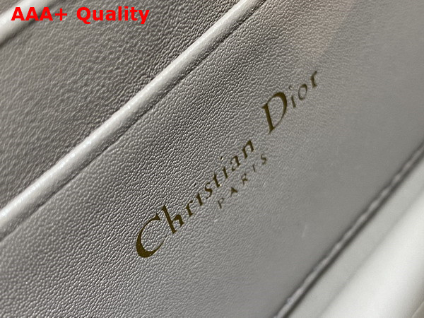 Dior My Dior Mini Bag in Elephant Gray Cannage Lambskin Replica