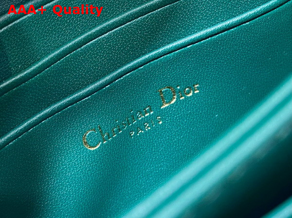 Dior My Dior Mini Bag in Green Patent Cannage Calfskin Replica