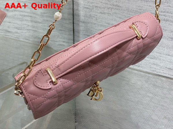Dior My Dior Mini Bag in Hydrangea Pink Cannage Lambskin Replica