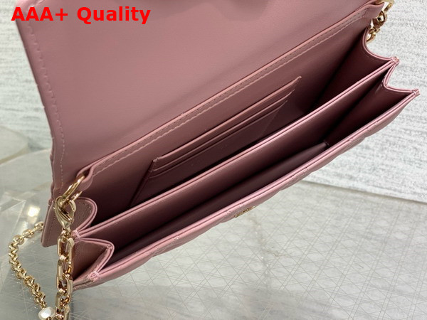Dior My Dior Mini Bag in Hydrangea Pink Cannage Lambskin Replica
